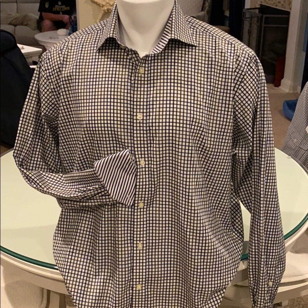 Thomas Dean Mens Casual Shirt